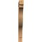 Ekena Millwork Funston Block Smooth Bracket, Western Red Cedar, 3 1/2"W x 32"D x 36"H BKT04X32X36FST05SWR - alternate 3